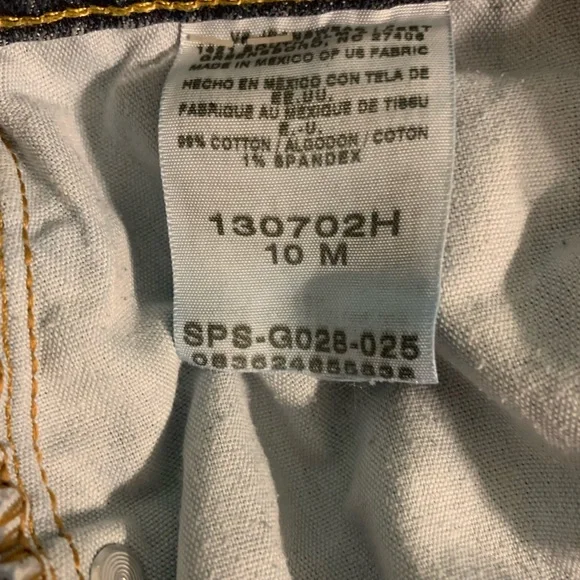 Riders by Lee Dark Blue Straight Leg Jeans - Picture 2 of 3